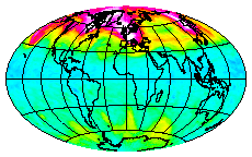 Ozone Field of 30 January 2015