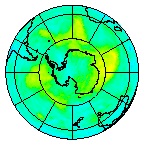 Ozone Field of 30 January 2015