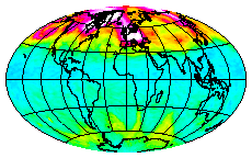 Ozone Field of 31 January 2015