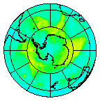Ozone Field of 31 January 2015
