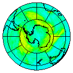Ozone Field of 01 February 2015