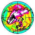 Ozone Field of 08 February 2015