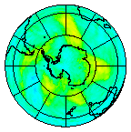 Ozone Field of 08 February 2015