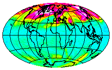 Ozone Field of 22 February 2015