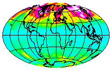 Ozone Field of 25 February 2015