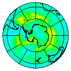 Ozone Field of 27 February 2015