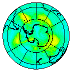 Ozone Field of 28 February 2015