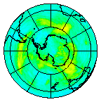 Ozone Field of 08 March 2015