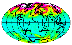 Ozone Field of 25 March 2015