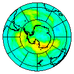 Ozone Field of 30 March 2015
