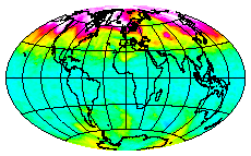 Ozone Field of 31 March 2015