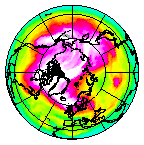 Ozone Field of 31 March 2015