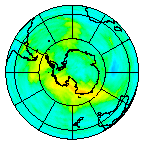 Ozone Field of 31 March 2015