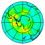Ozone Field of 01 April 2015