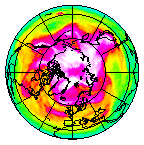 Ozone Field of 24 April 2015