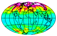 Ozone Field of 25 April 2015