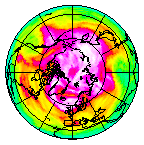 Ozone Field of 27 April 2015