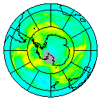 Ozone Field of 27 April 2015