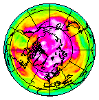 Ozone Field of 29 April 2015