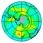 Ozone Field of 30 April 2015