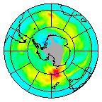 Ozone Field of 22 May 2015