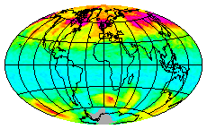 Ozone Field of 29 May 2015