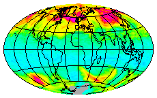 Ozone Field of 31 May 2015
