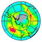 Ozone Field of 31 May 2015