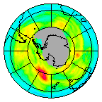 Ozone Field of 18 June 2015