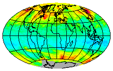 Ozone Field of 28 June 2015