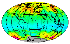 Ozone Field of 01 July 2015