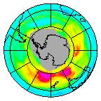 Ozone Field of 01 July 2015