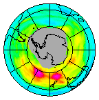 Ozone Field of 02 July 2015