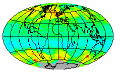 Ozone Field of 29 July 2015
