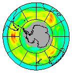 Ozone Field of 31 July 2015