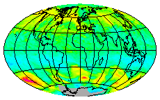 Ozone Field of 15 August 2015