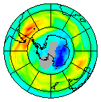 Ozone Field of 30 August 2015