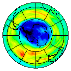 Ozone Field of 16 September 2015