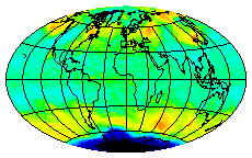 Ozone Field of 10 October 2015