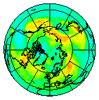 Ozone Field of 10 October 2015