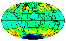 Ozone Field of 17 October 2015