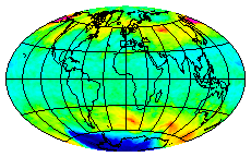 Ozone Field of 09 November 2015