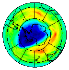 Ozone Field of 09 November 2015