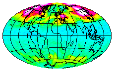 Ozone Field of 21 January 2018