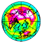 Ozone Field of 21 January 2018