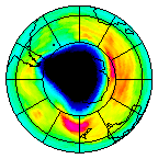 Ozone Field of 29 September 2020