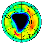 Ozone Field of 30 September 2020