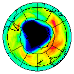 Ozone Field of 01 October 2020