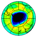 Ozone Field of 29 October 2020