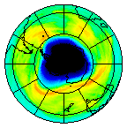 Ozone Field of 30 October 2020